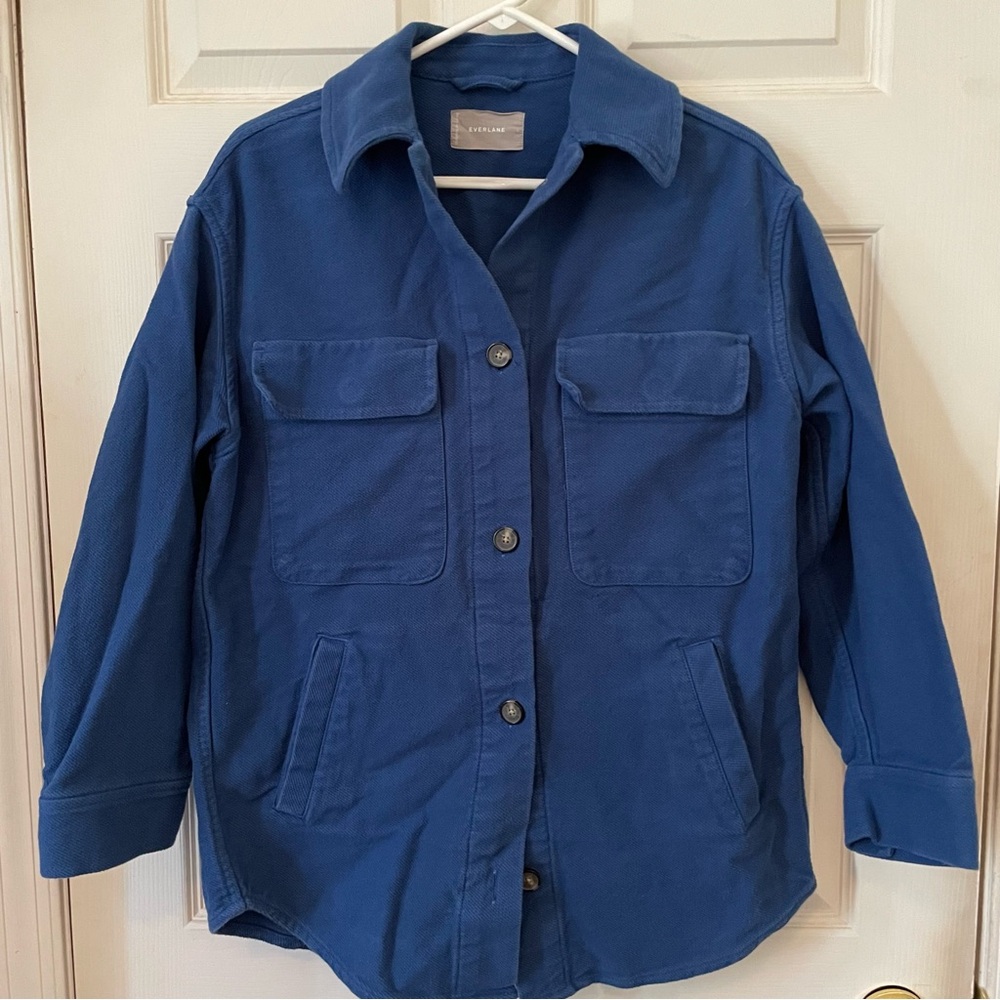 Everlane Blue Chore Coat